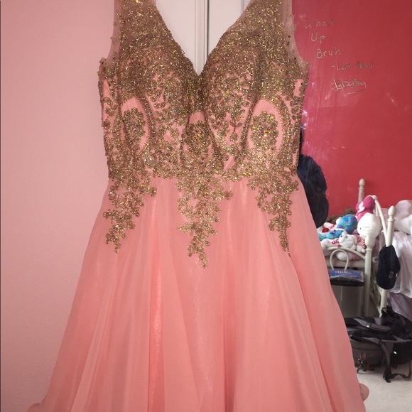 Pink Homecoming Dress - Picture 1 of 5
